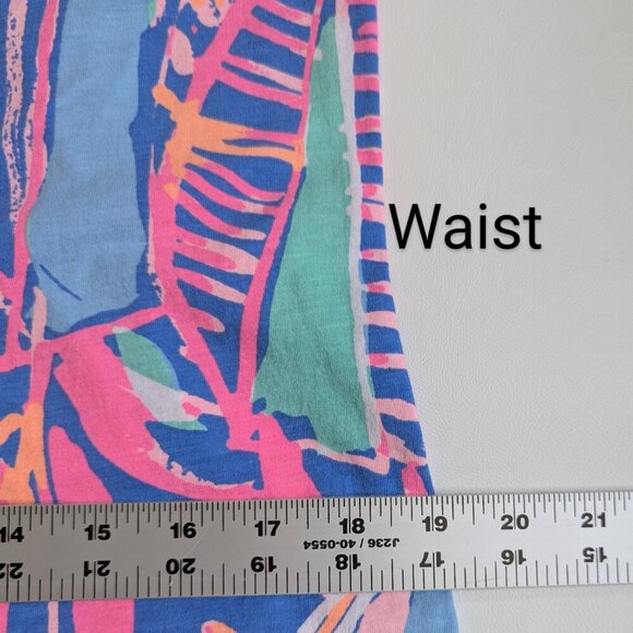 Lilly Pulitzer Ali Out To Sea Tunic T-Shirt Dress Size Small Nautical Theme - Picture 8 of 11